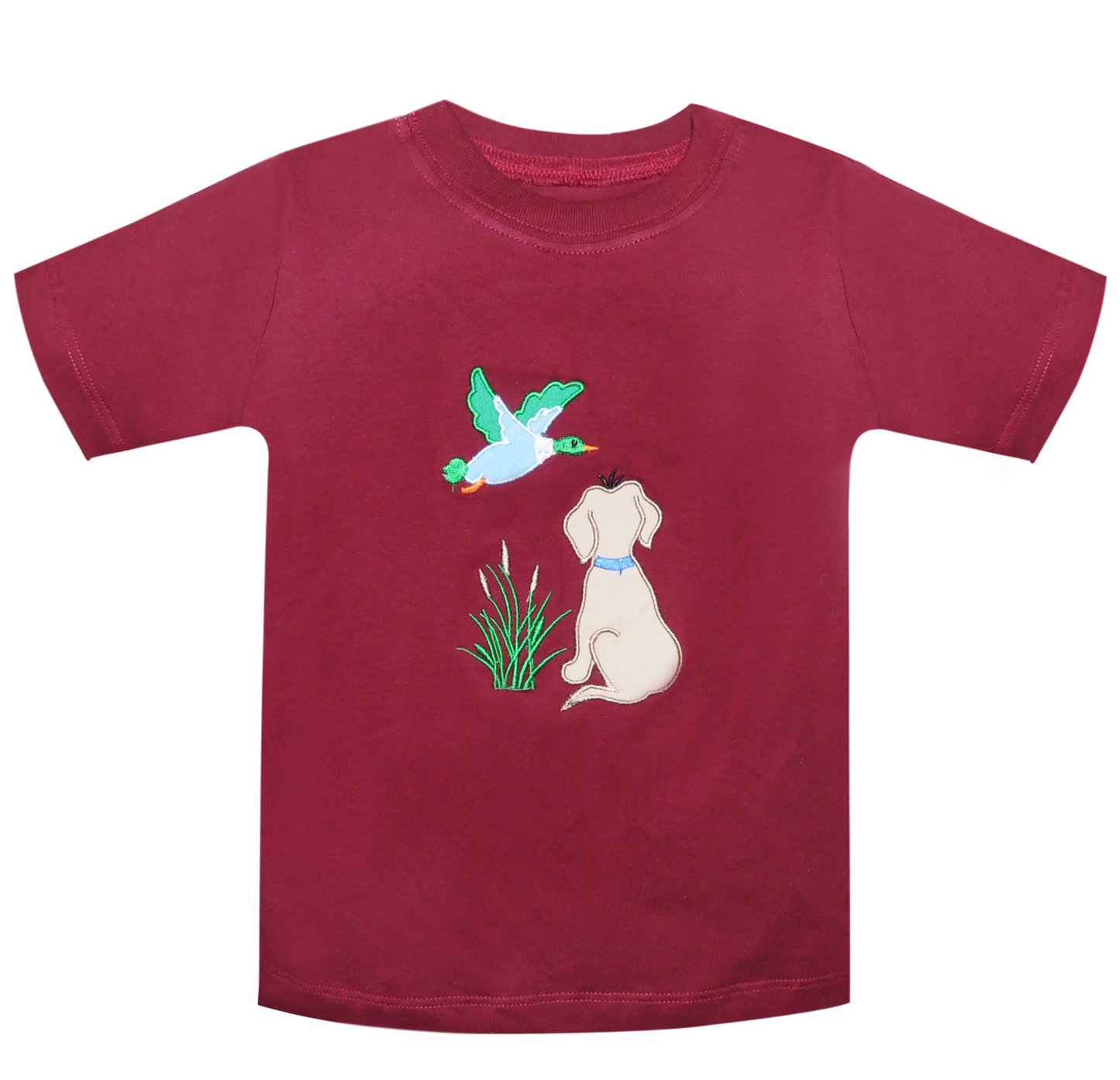 Houston Watching Mallard Duck Shirt - Crimson
