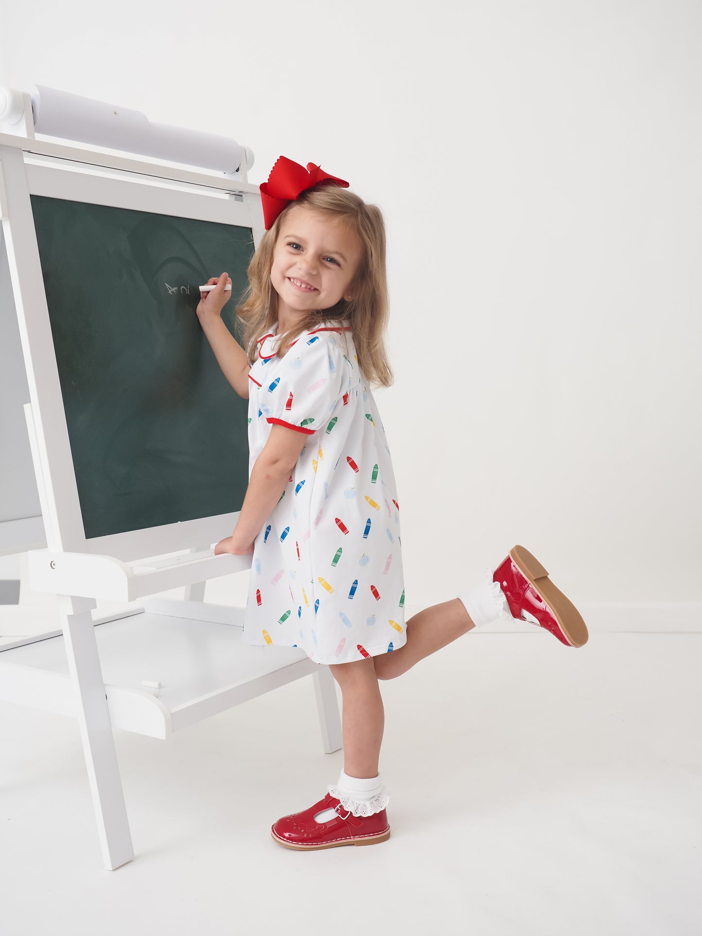 Color My World Girls Paisley Proper Dress-knit