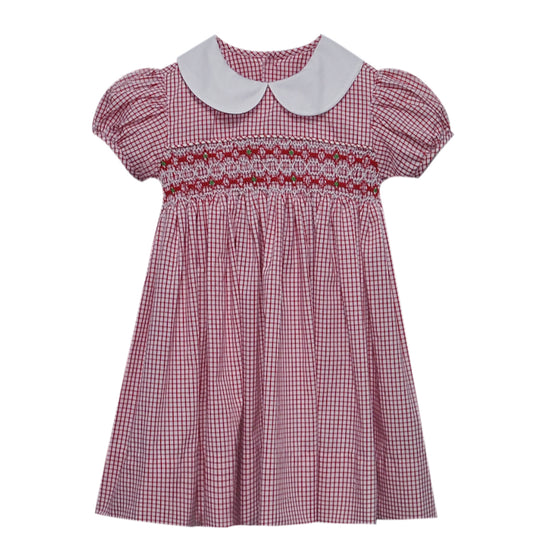 Red Plaid Juliette Dress