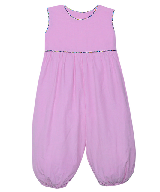 Pink Corduroy Kate Girl Romper
