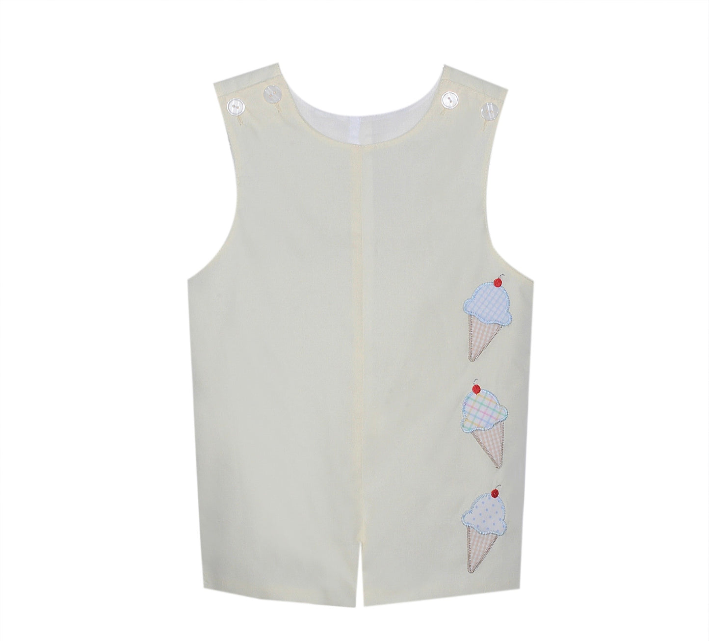 Yellow Hayes Shortall-Ice Cream Cones