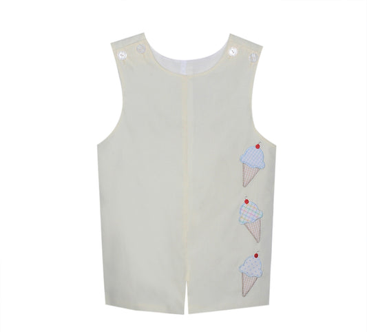 Yellow Hayes Shortall-Ice Cream Cones