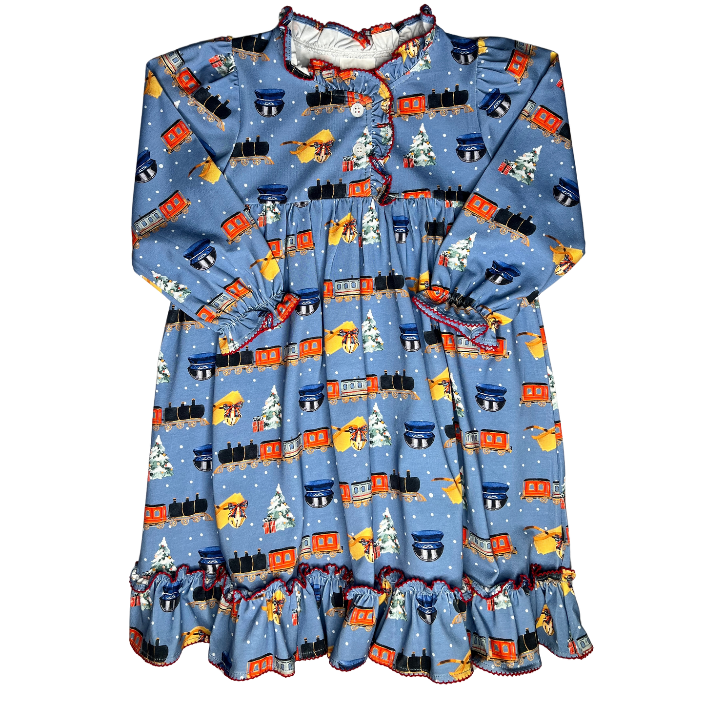 Christmas Morning Polar Train Dress