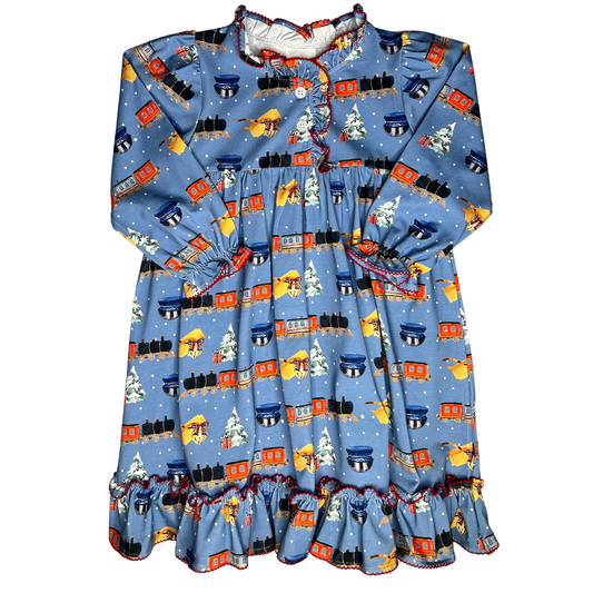 Christmas Morning Polar Train Dress