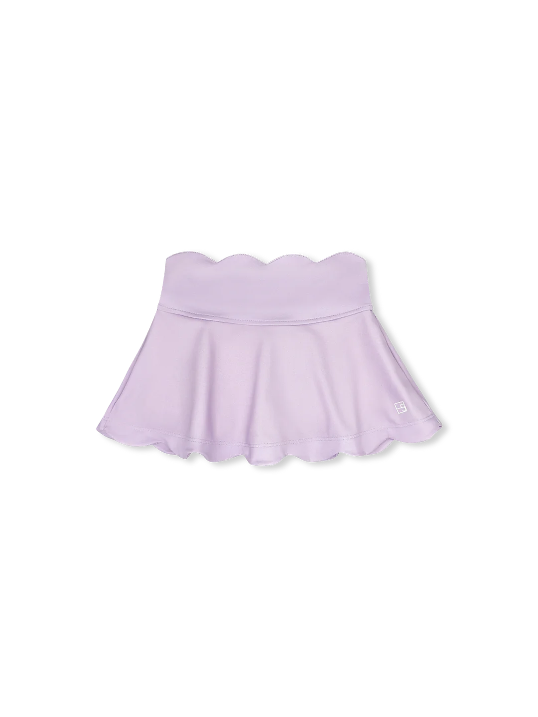 Zoe Scallop Skort - Petal Purple, Cotton Candy Pink