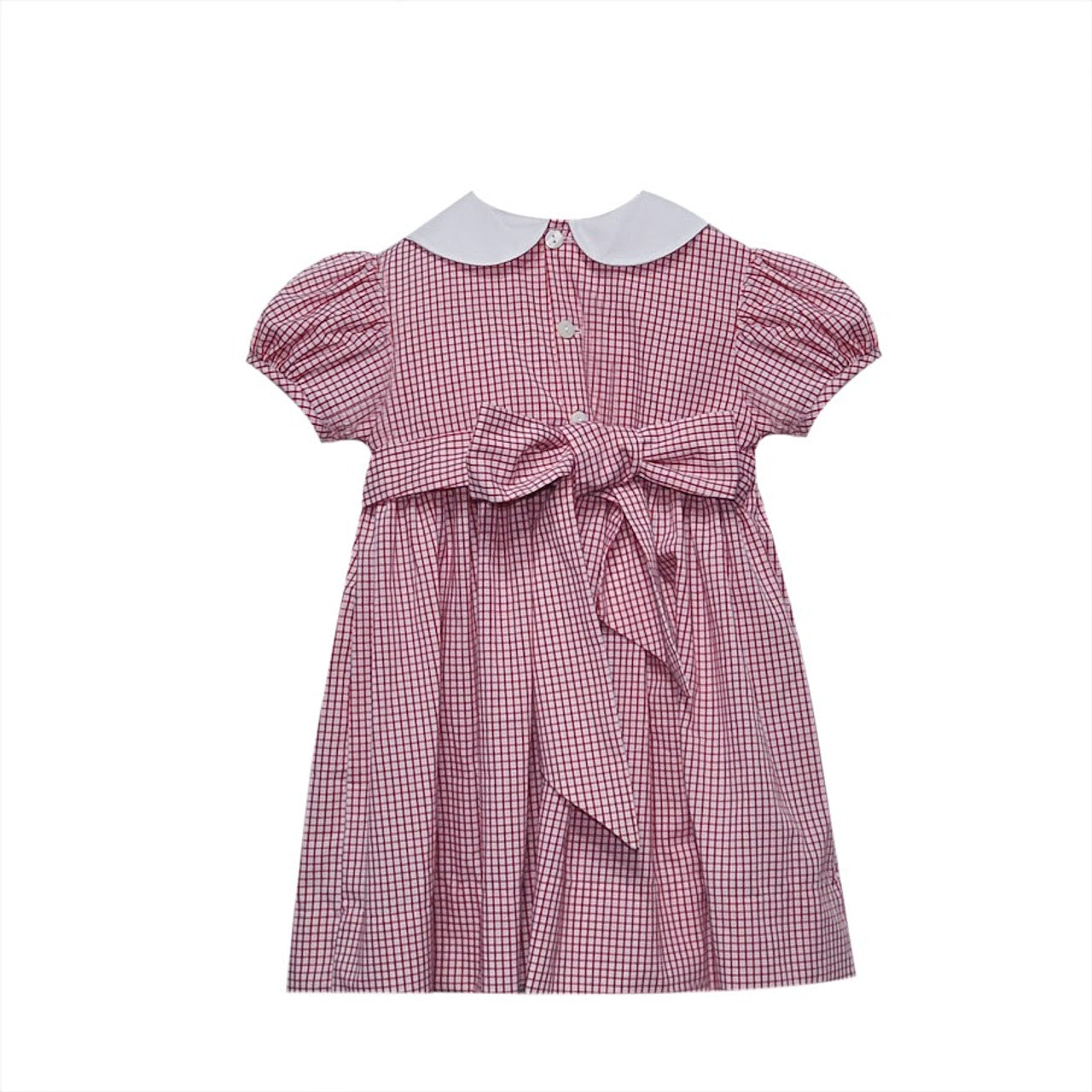 Red Plaid Juliette Dress