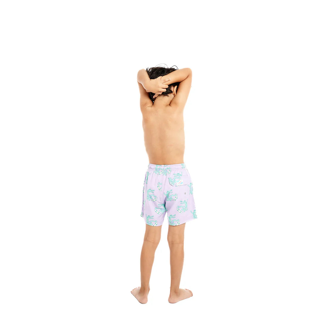 Croc Ollie lined Swim Trunks