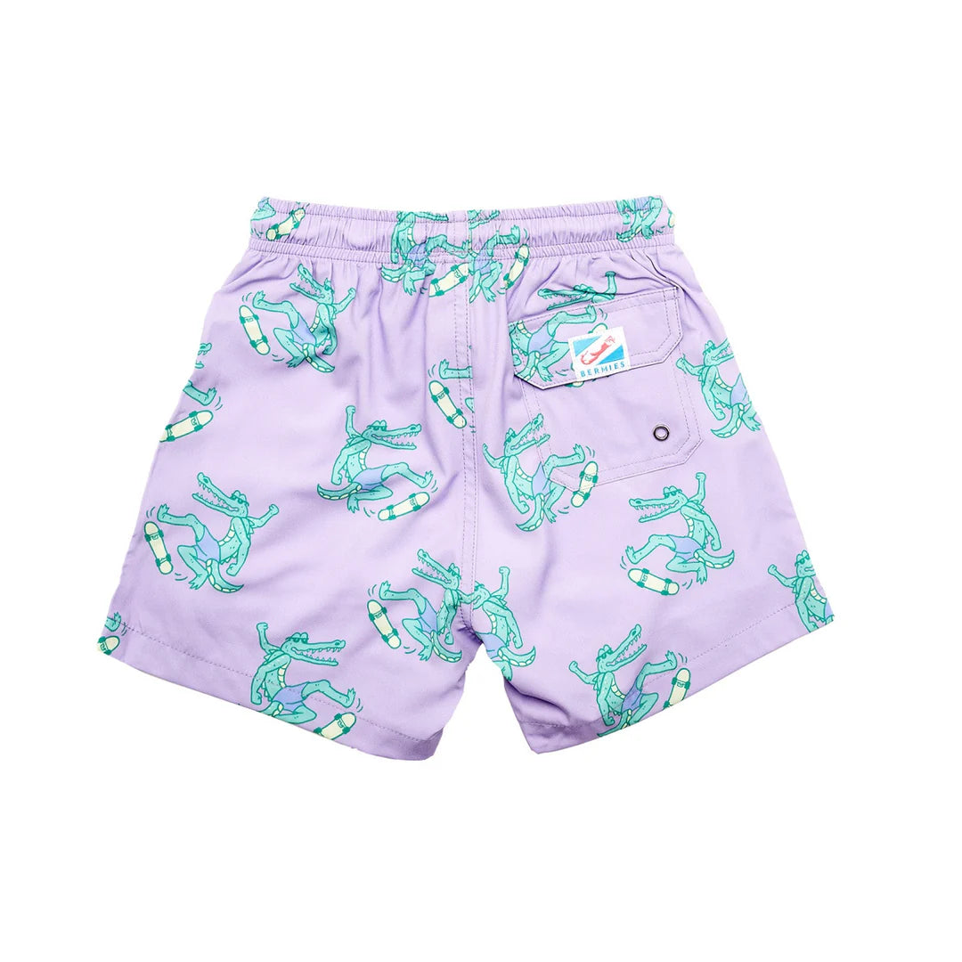Croc Ollie lined Swim Trunks