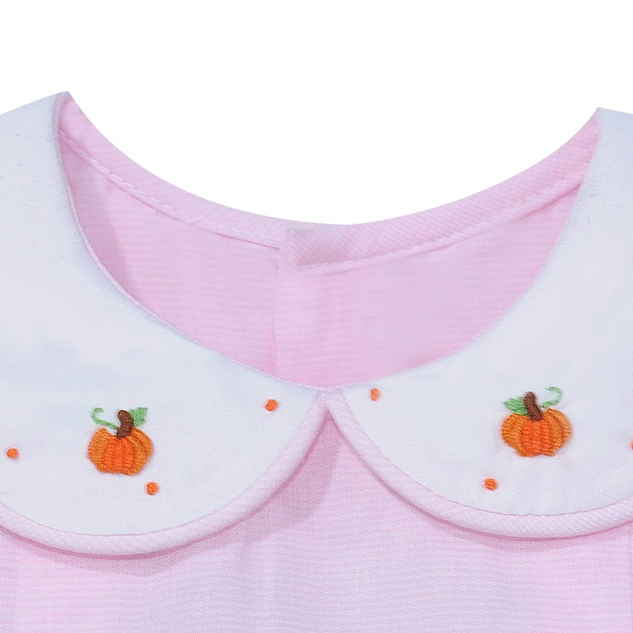 Cayden Pumpkin Girl Bubble - Pink