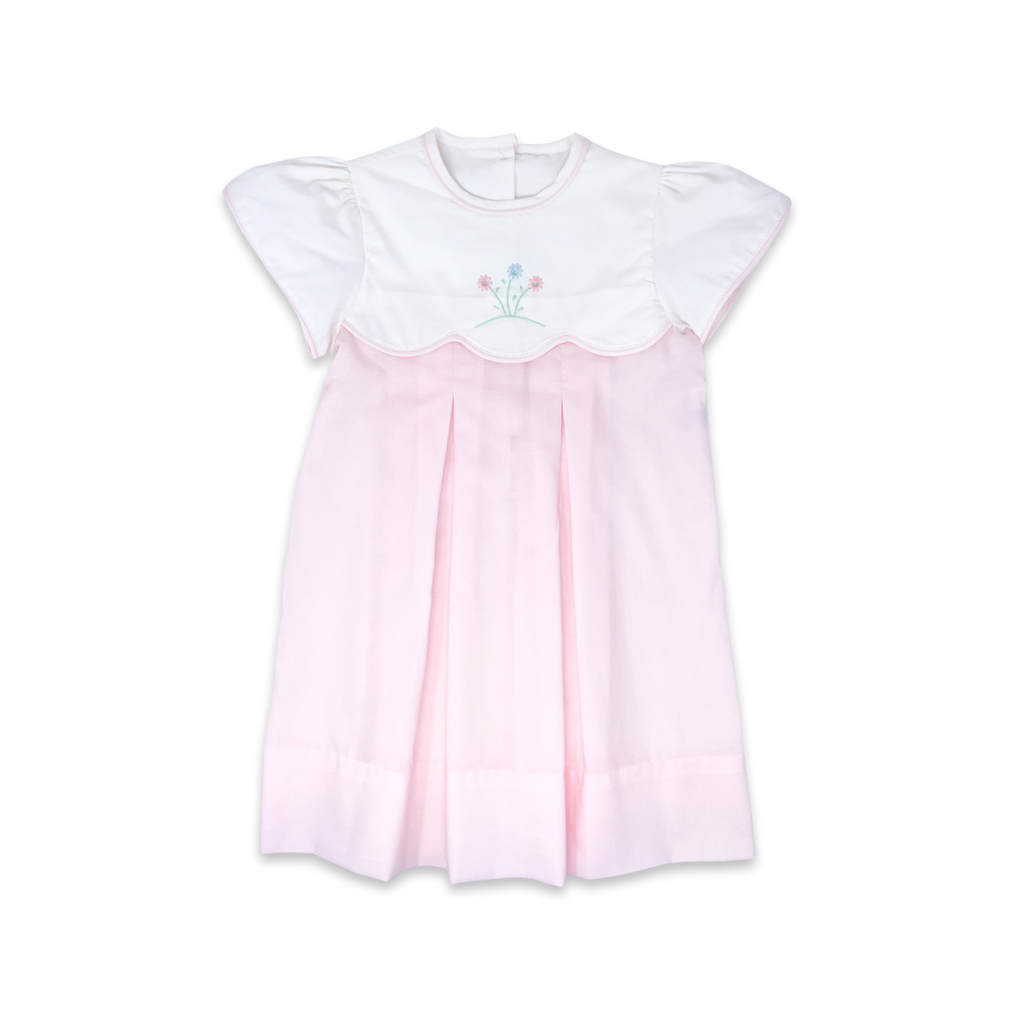 Dorothy Dress - Blessings Pink Batiste, Floral