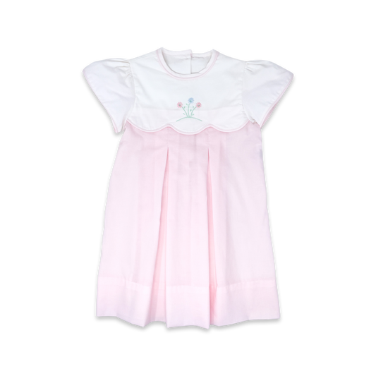 Dorothy Dress - Blessings Pink Batiste, Floral