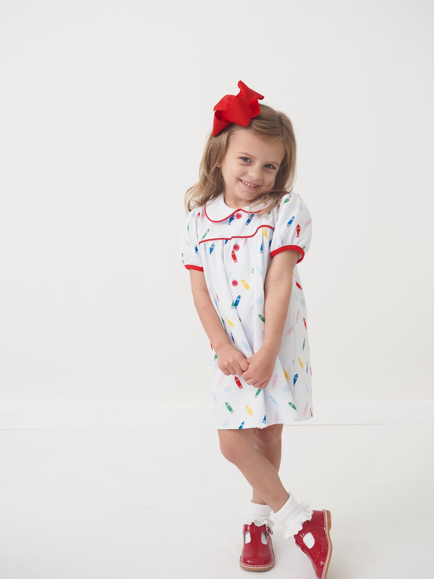 Color My World Girls Paisley Proper Dress-knit