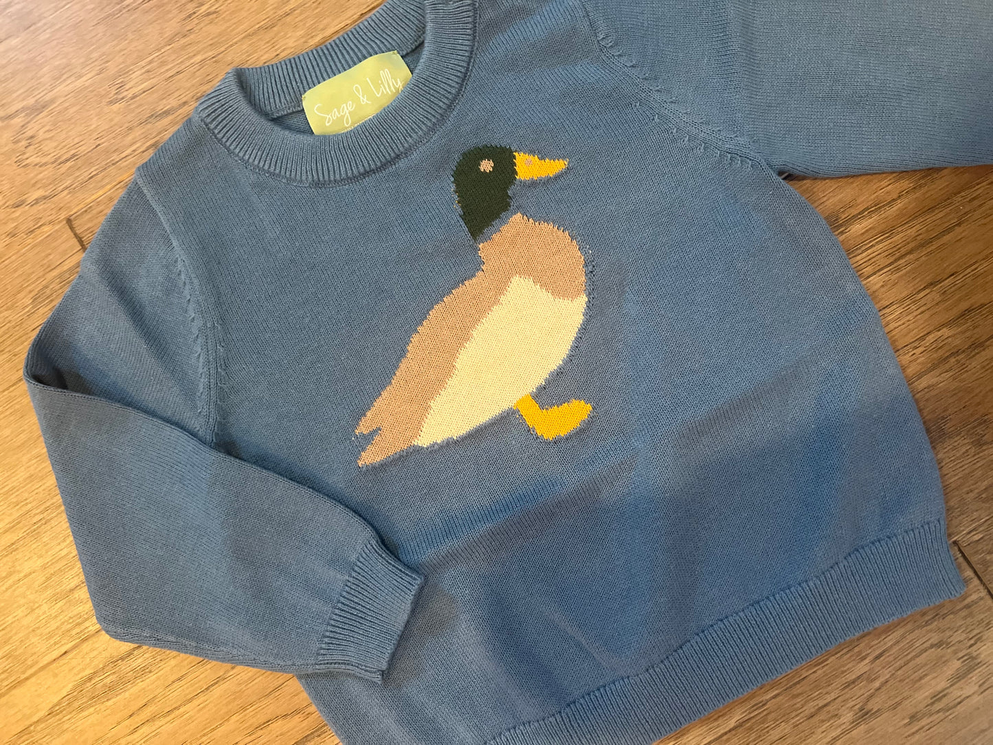 Knit Duck Sweater