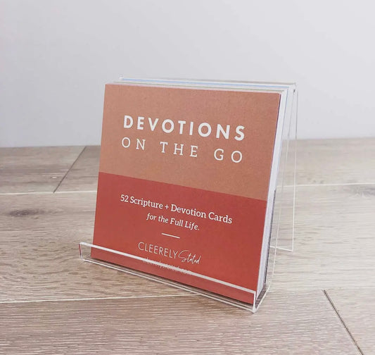 Devotions On the Go w/Stand