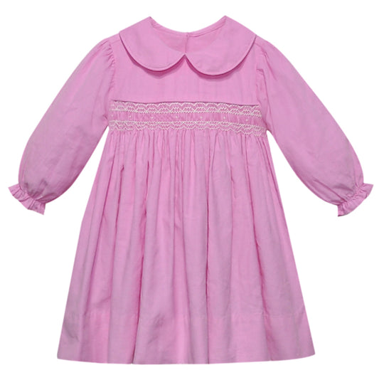 Pink Francis Corduroy Dress