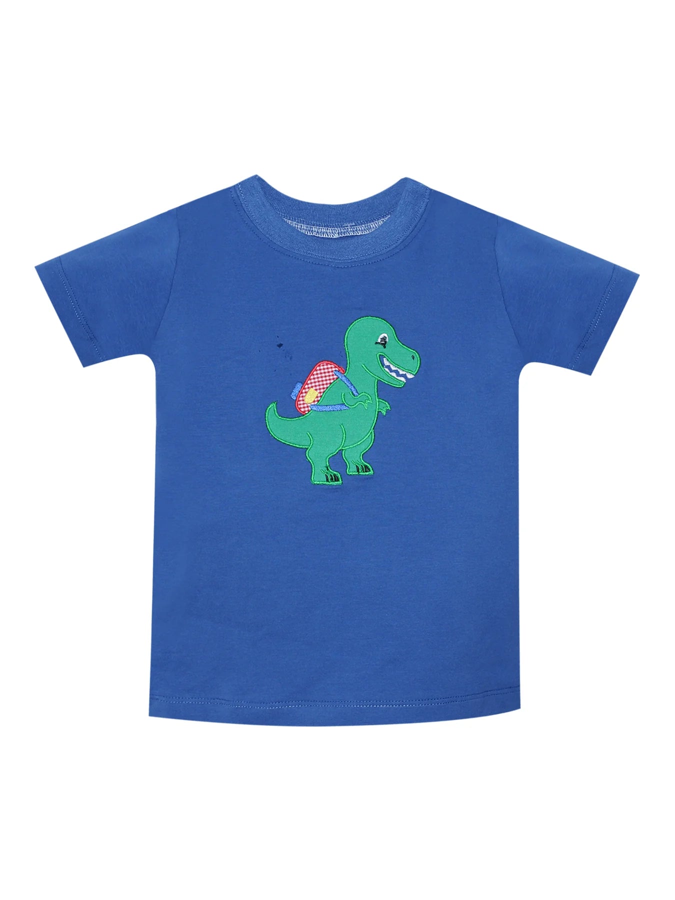 Royal Blue Houston Shirt Dinosaur with Backpack