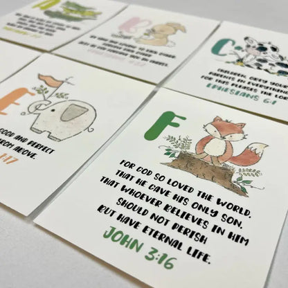 ABC Scripture Cards for Kids