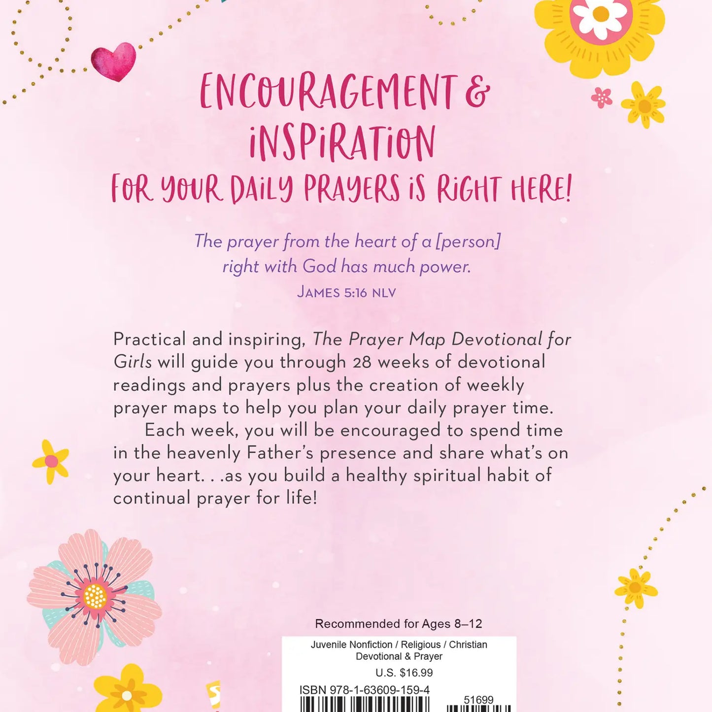 The Prayer Map Devotional for Girls