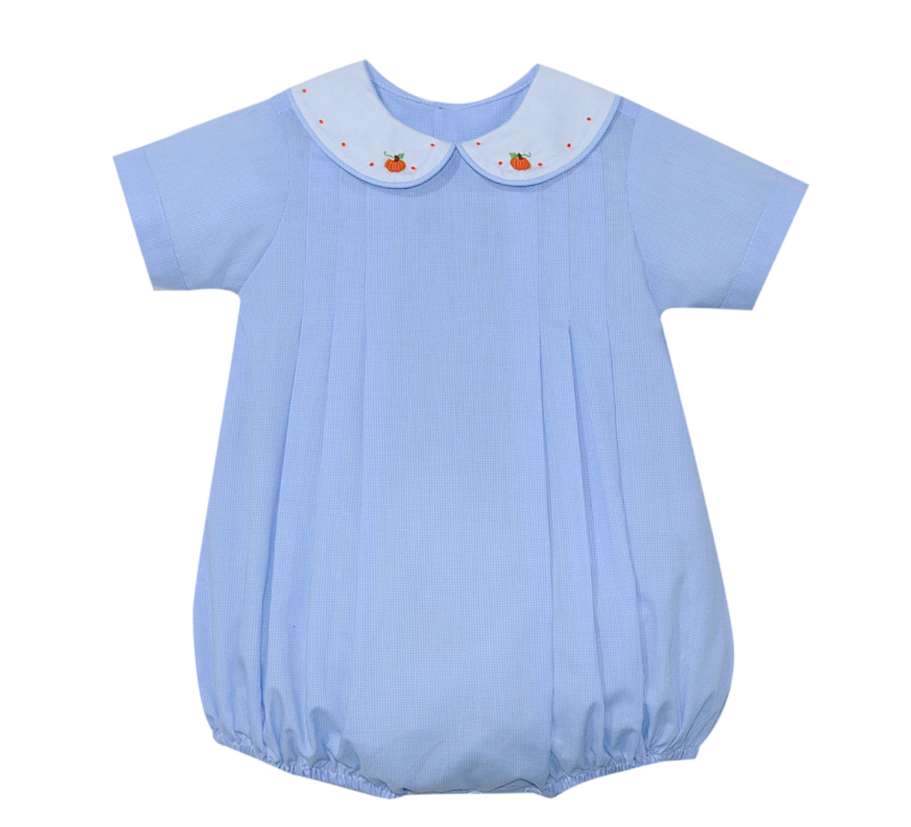 Cayden Pumpkin Boy Bubble - Blue