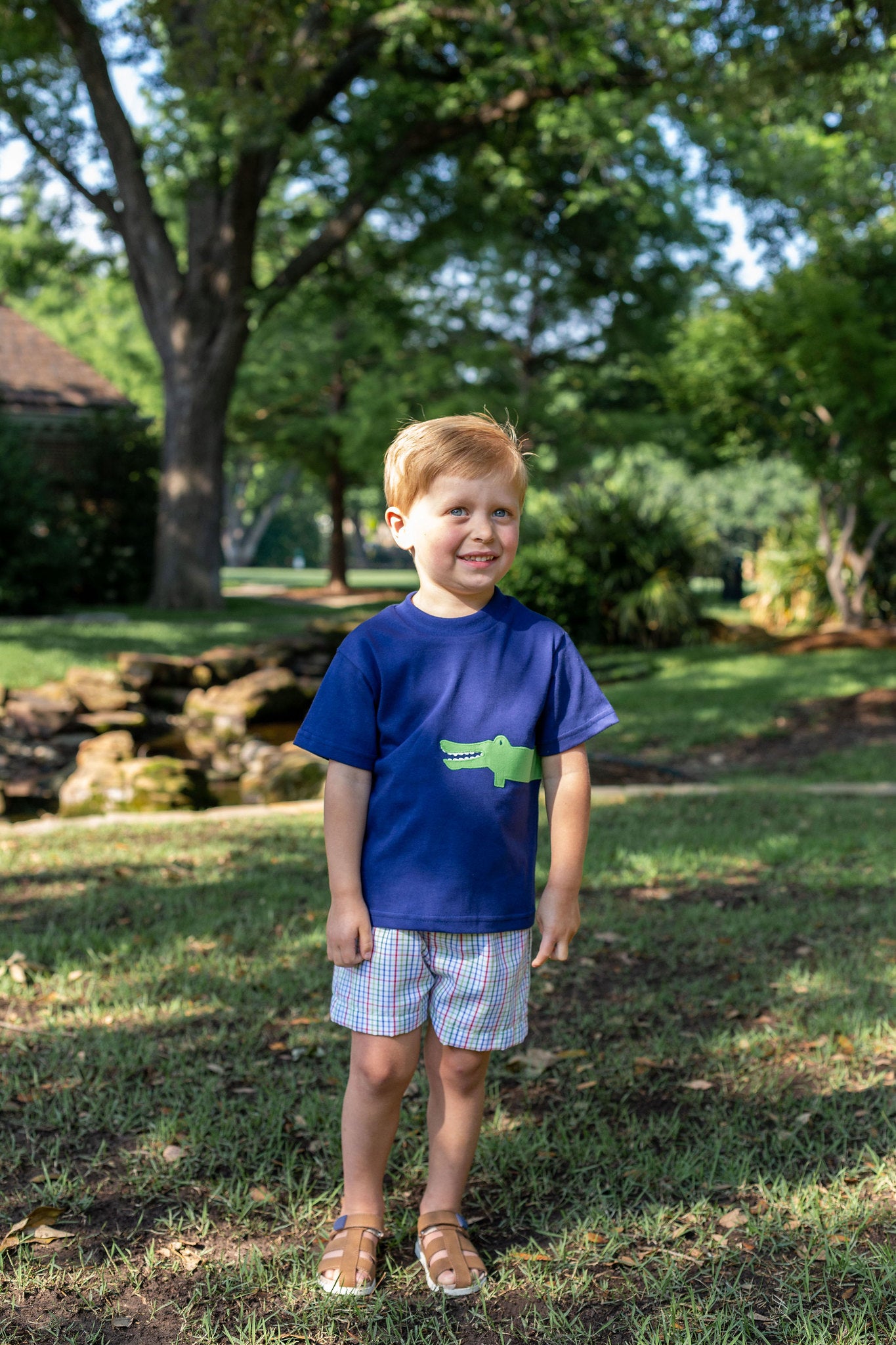 Gator Short Set - Navy