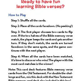 Bible Memory Match! : Classic Memory Game for Kids