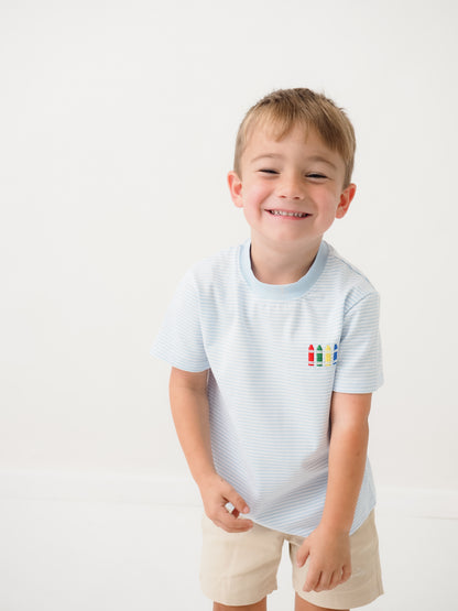 Color My World Boys Beau Basic Tee