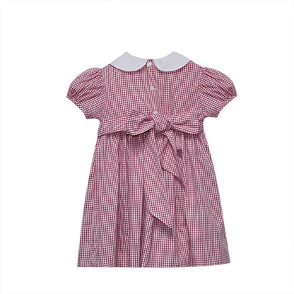 Red Plaid Juliette Dress