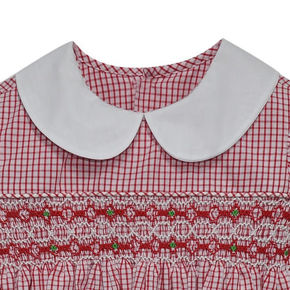 Red Plaid Juliette Dress