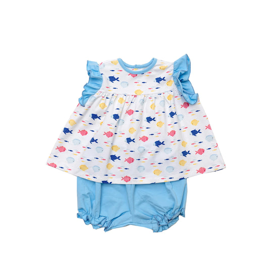 Ava One Fish Bloomer Set