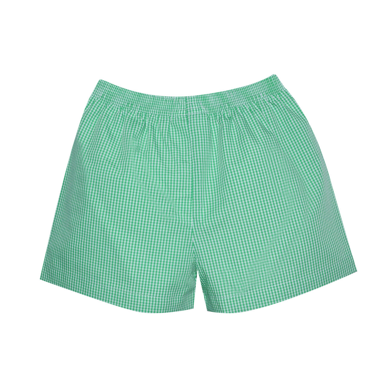 Kelly Green Gingham Bennett Short