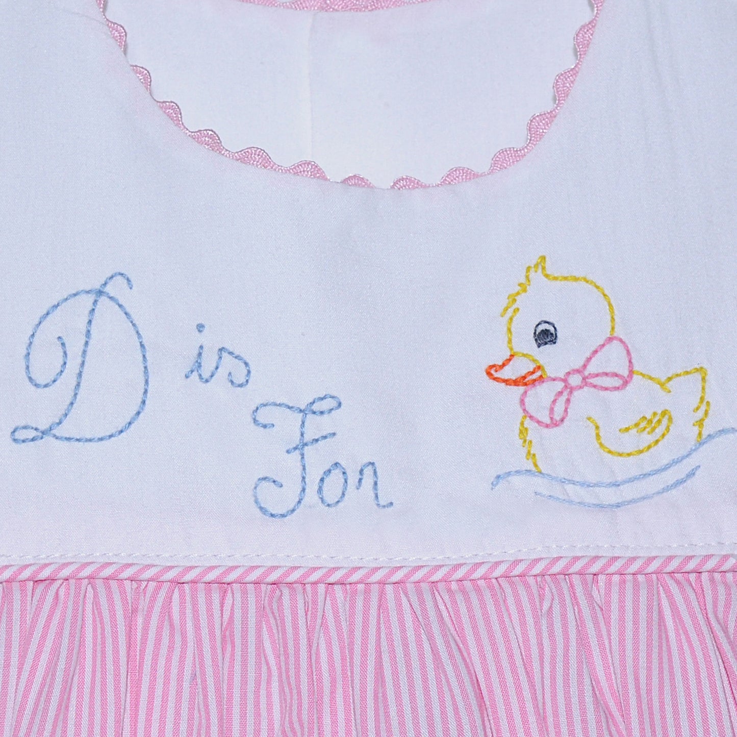 Pink Logan "D" is for Duck Dress