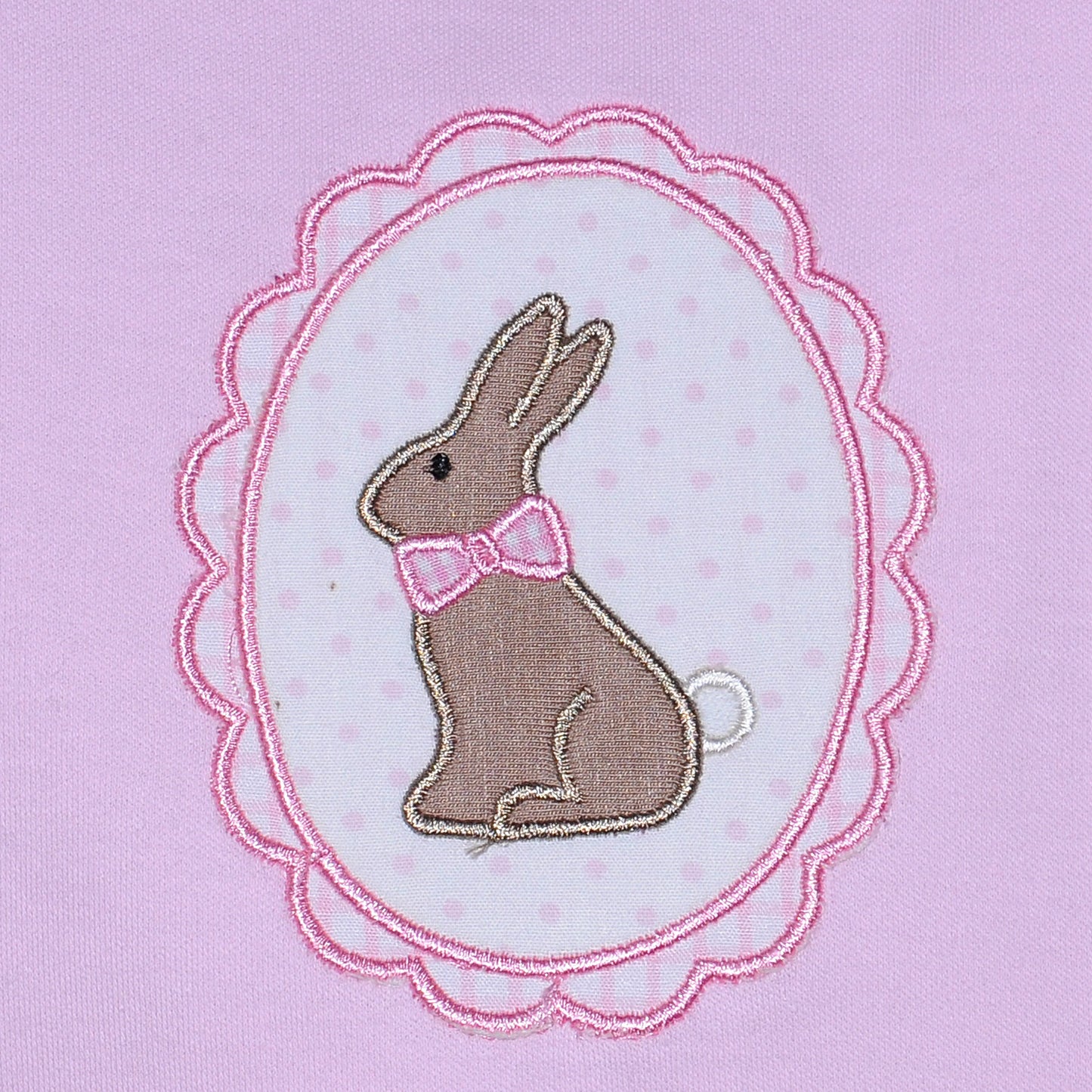 Pink Gemma Chocolate Bunny Dress