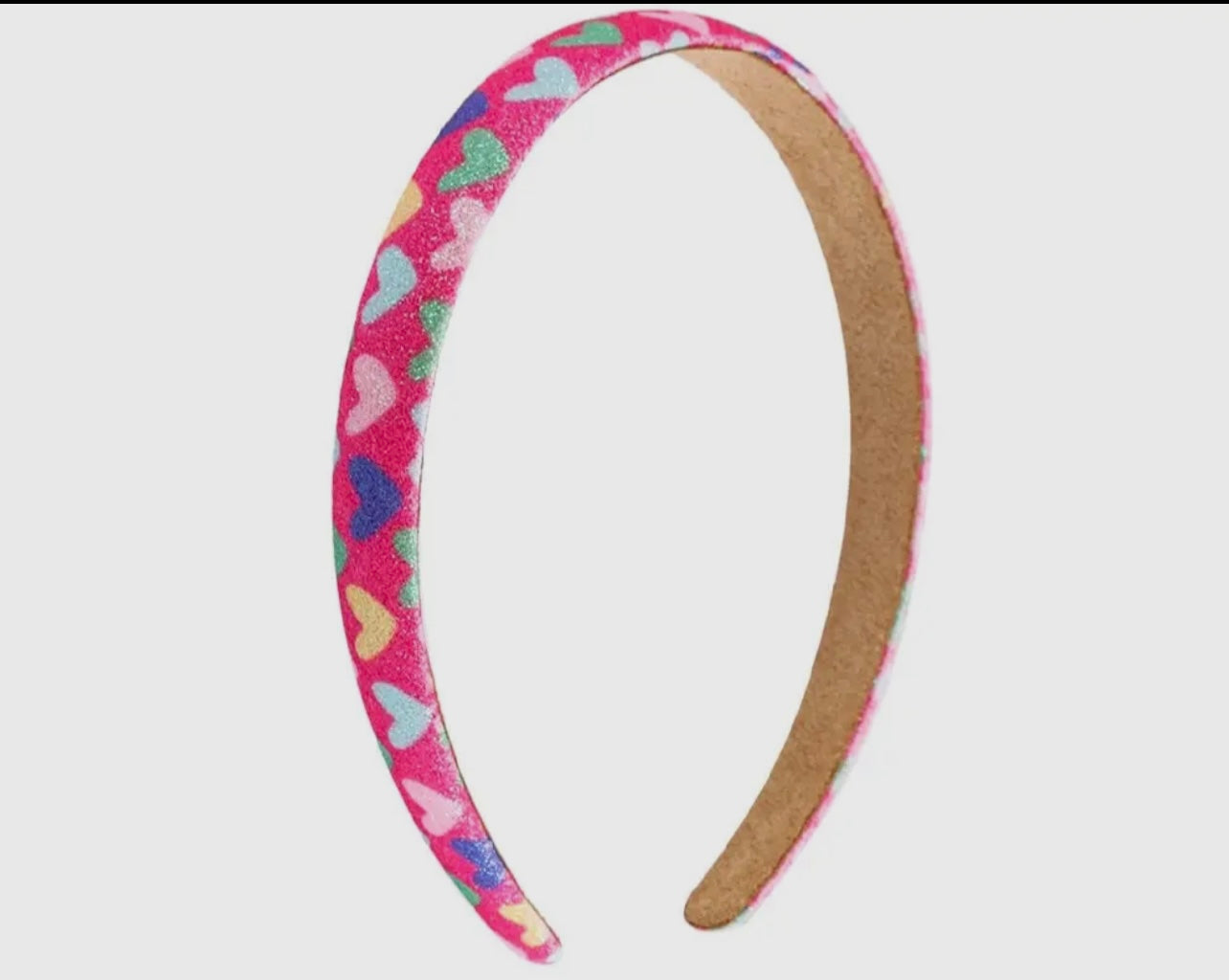 Hot Pink Heart Headband