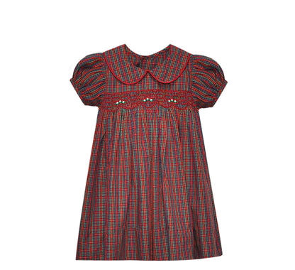 Red Plaid Juliette Dress