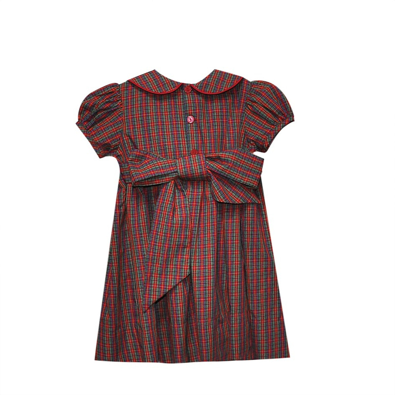 Red Plaid Juliette Dress
