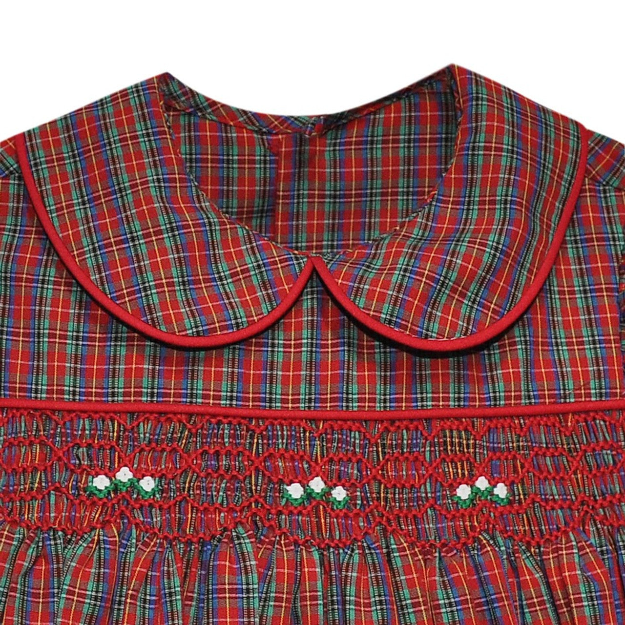 Red Plaid Juliette Dress