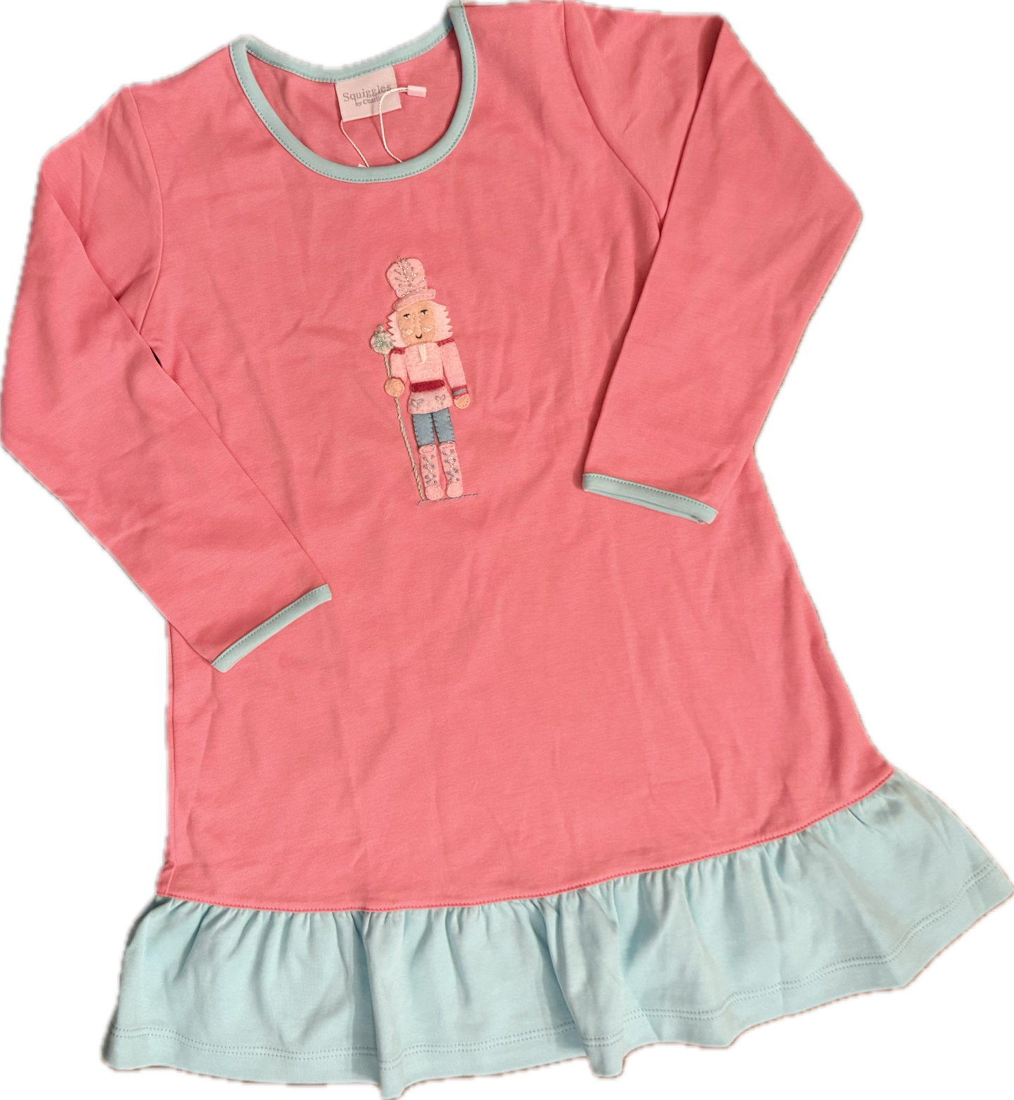 Nutcracker Long Sleeve Popover Dress