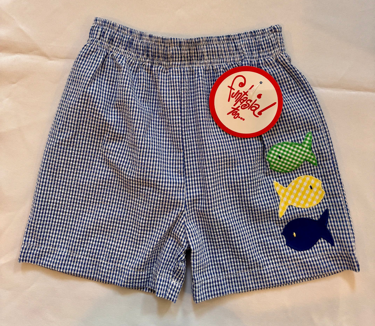 Three Fish Swim Trunks