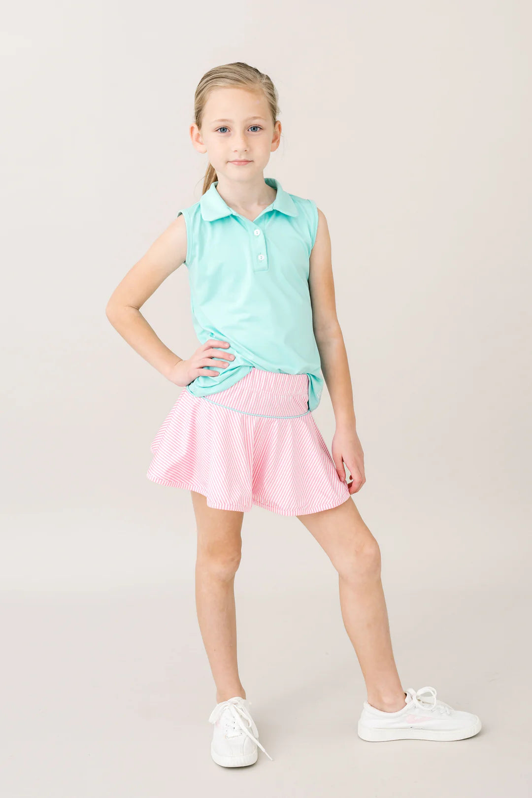 Quinn Skort - Flamingo Pink, Totally Turquoise, Game Set Match