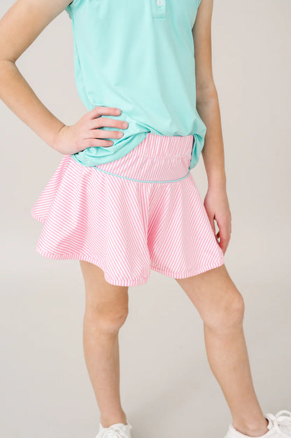 Quinn Skort - Flamingo Pink, Totally Turquoise, Game Set Match