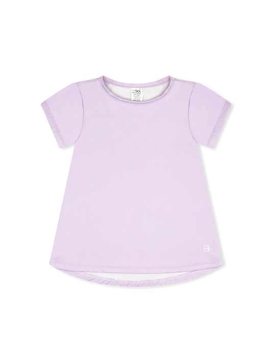Bridget Basic Tee - Petal Purple
