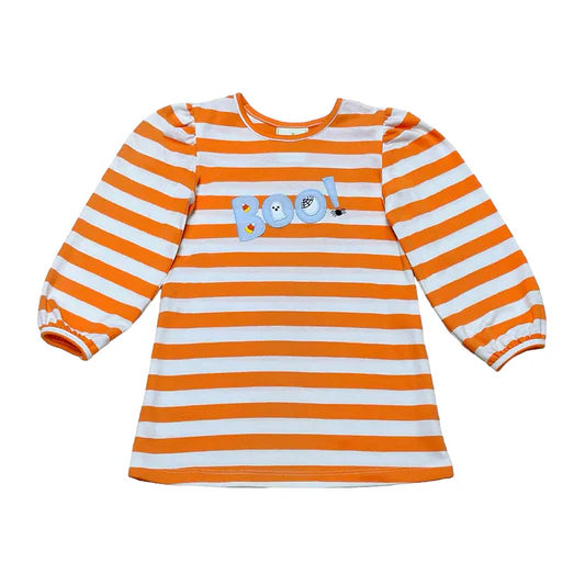 Boo! Pam's Play Dress - Orange WS Knit