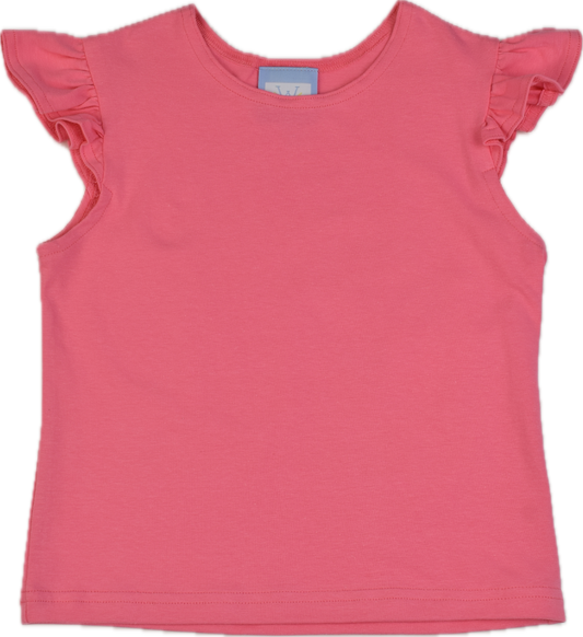 Hot Pink Angel Sleeve Tee