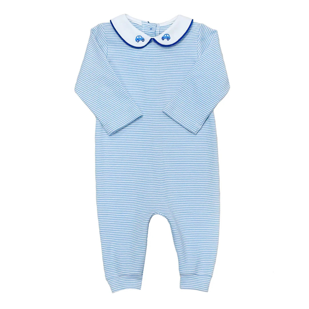 Cars Oliver Bubble - Light Blue Bitty Stripe