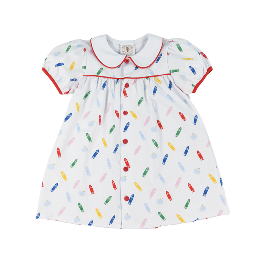 Color My World Girls Paisley Proper Dress-knit