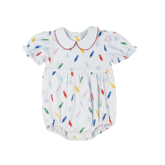 Color My World Girls Collins Classic Knit Bubble