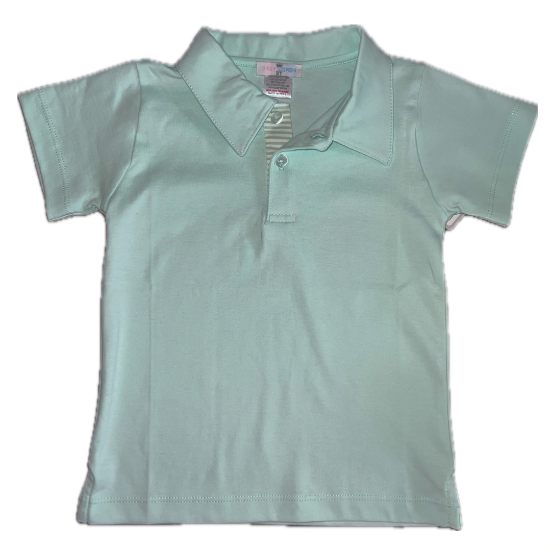 Aqua Polo Shirt