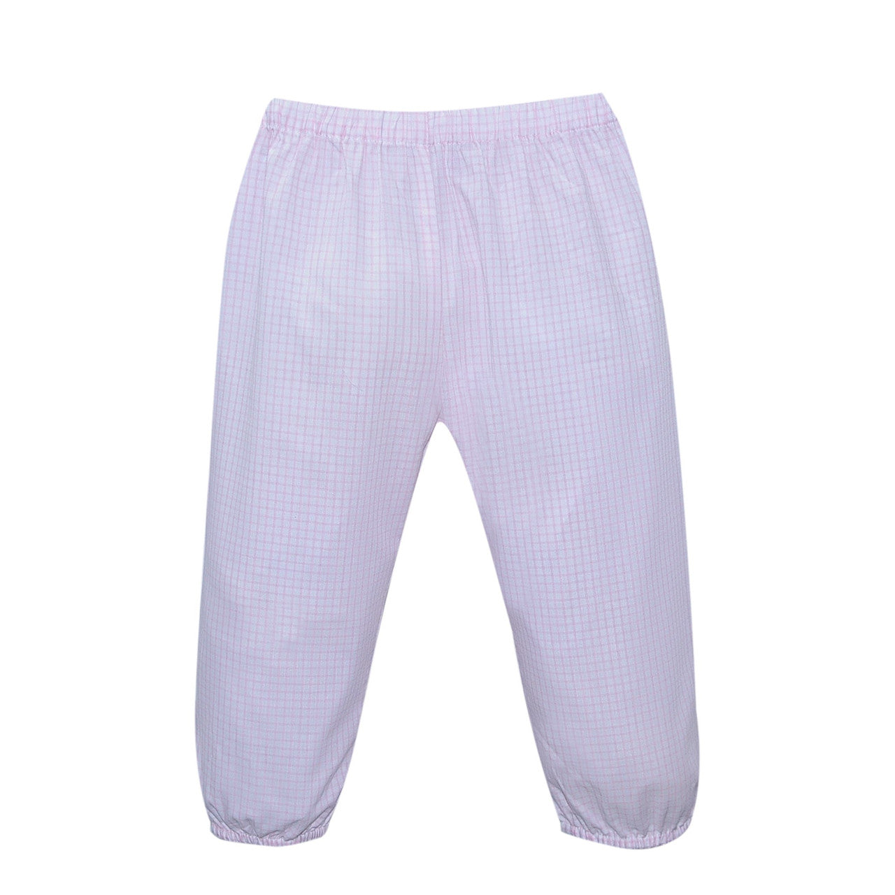 Logan Elastic Pant - Pink Square