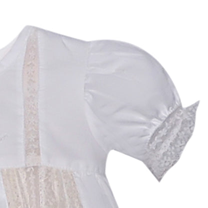 White Marley Christening Gown and Bonnet