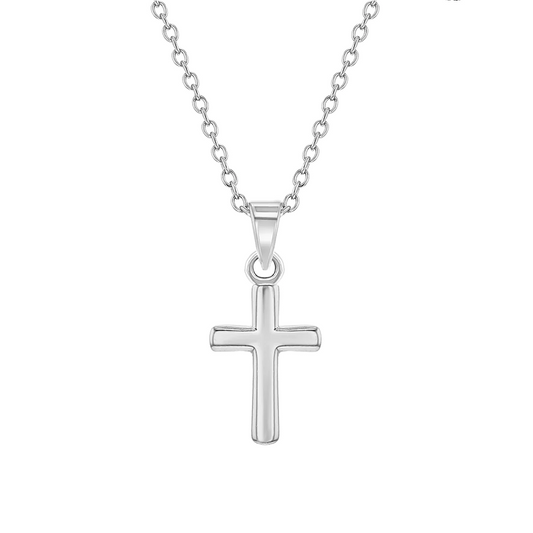 Tennie Tiny Cross Necklace